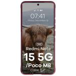 Carcasa Bizon Tur compatibila cu Xiaomi Redmi Note 15 5G / POCO M8 5G, Burgundy 6 - lerato.ro