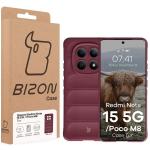 Carcasa Bizon Tur compatibila cu Xiaomi Redmi Note 15 5G / POCO M8 5G, Burgundy 9 - lerato.ro