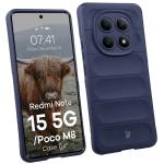 Carcasa Bizon Tur compatibila cu Xiaomi Redmi Note 15 5G / POCO M8 5G, Dark Blue 3 - lerato.ro