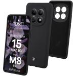 Carcasa Bizon Soft compatibila cu Xiaomi Redmi Note 15 5G / POCO M8 5G, Negru 3 - lerato.ro
