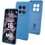 Carcasa Bizon Soft compatibila cu Xiaomi Redmi Note 15 5G / POCO M8 5G, Albastru 3 - lerato.ro