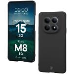 Carcasa Bizon Shell compatibila cu Xiaomi Redmi Note 15 5G / POCO M8 5G, Negru 3 - lerato.ro