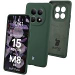 Carcasa Bizon Soft compatibila cu Xiaomi Redmi Note 15 5G / POCO M8 5G, Dark Green 3 - lerato.ro