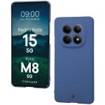 Carcasa Bizon Shell compatibila cu Xiaomi Redmi Note 15 5G / POCO M8 5G, Albastru 3 - lerato.ro