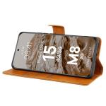 Husa flip cover Bizon Pocket compatibila cu Xiaomi Redmi Note 15 5G / POCO M8 5G, Maro 6 - lerato.ro