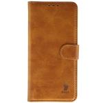 Husa flip cover Bizon Pocket compatibila cu Xiaomi Redmi Note 15 Pro Plus 5G / POCO M8 Pro 5G, Maro 2 - lerato.ro