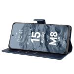 Husa flip cover Bizon Pocket compatibila cu Xiaomi Redmi Note 15 5G / POCO M8 5G, Navy Blue 6 - lerato.ro