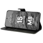 Husa flip cover Bizon Pocket compatibila cu Xiaomi Redmi Note 15 Pro Plus 5G / POCO M8 Pro 5G, Negru 6 - lerato.ro