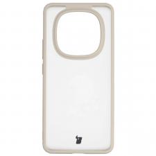 Carcasa Bizon Angelo compatibila cu Xiaomi Redmi Note 15 5G / POCO M8 5G, Transparent / Bej