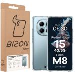 Carcasa Bizon Salpa compatibila cu Xiaomi Redmi Note 15 5G / POCO M8 5G, Transparent 8 - lerato.ro