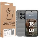 Carcasa Bizon Tur compatibila cu Xiaomi Redmi Note 15 Pro Plus 5G / POCO M8 Pro 5G, Light Grey 9 - lerato.ro