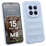 Carcasa Bizon Tur compatibila cu Xiaomi Redmi Note 15 Pro Plus 5G / POCO M8 Pro 5G, Light Blue 3 - lerato.ro