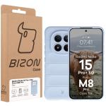 Carcasa Bizon Tur compatibila cu Xiaomi Redmi Note 15 Pro Plus 5G / POCO M8 Pro 5G, Light Blue 9 - lerato.ro