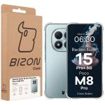 Carcasa Bizon Salpa compatibila cu Xiaomi Redmi Note 15 Pro Plus 5G / POCO M8 Pro 5G, Transparent 8 - lerato.ro