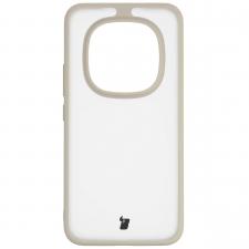 Carcasa Bizon Angelo compatibila cu Xiaomi Redmi Note 15 Pro Plus 5G / POCO M8 Pro 5G, Transparent / Bej