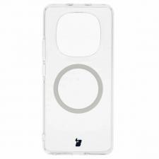 Carcasa Bizon CrystalO cu MagSafe compatibila cu Xiaomi Redmi Note 15 5G / POCO M8 5G, Transparent