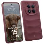 Carcasa Bizon Tur compatibila cu Xiaomi Redmi Note 15 Pro 4G, Burgundy 3 - lerato.ro