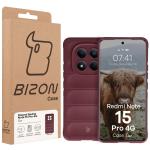 Carcasa Bizon Tur compatibila cu Xiaomi Redmi Note 15 Pro 4G, Burgundy 9 - lerato.ro