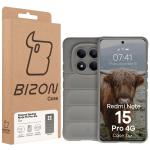 Carcasa Bizon Tur compatibila cu Xiaomi Redmi Note 15 Pro 4G, Light Grey 9 - lerato.ro