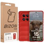 Carcasa Bizon Tur compatibila cu Xiaomi Redmi Note 15 Pro 4G, Rosu 9 - lerato.ro