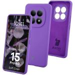 Carcasa Bizon Soft compatibila cu Xiaomi Redmi Note 15 Pro 4G, Mov 3 - lerato.ro