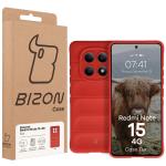 Carcasa Bizon Tur compatibila cu Xiaomi Redmi Note 15 4G, Rosu 9 - lerato.ro