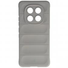 Carcasa Bizon Tur compatibila cu Xiaomi Redmi Note 15 4G, Light Grey