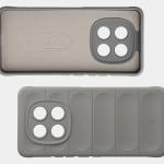 Carcasa Bizon Tur compatibila cu Xiaomi Redmi Note 15 4G, Light Grey 7 - lerato.ro