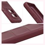 Carcasa Bizon Tur compatibila cu Xiaomi Redmi Note 15 4G, Burgundy 8 - lerato.ro