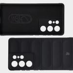 Carcasa Bizon Tur compatibila cu Samsung Galaxy S25 Ultra, Negru 7 - lerato.ro