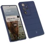 Carcasa Bizon Tur compatibila cu Samsung Galaxy S25 Ultra, Dark Blue 3 - lerato.ro