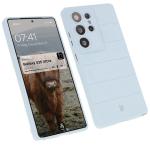 Carcasa Bizon Tur compatibila cu Samsung Galaxy S25 Ultra, Light Blue 3 - lerato.ro