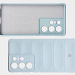 Carcasa Bizon Tur compatibila cu Samsung Galaxy S25 Ultra, Light Blue 7 - lerato.ro