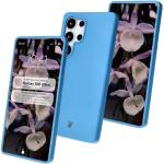 Carcasa Bizon Soft compatibila cu Samsung Galaxy S25 Ultra, Albastru 3 - lerato.ro