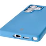 Carcasa Bizon Soft compatibila cu Samsung Galaxy S25 Ultra, Albastru 4 - lerato.ro
