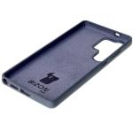 Carcasa Bizon Soft compatibila cu Samsung Galaxy S25 Ultra, Dark Blue 5 - lerato.ro