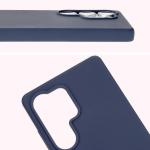 Carcasa Bizon Soft compatibila cu Samsung Galaxy S25 Ultra, Dark Blue 6 - lerato.ro