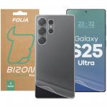 Set protectie Bizon Glass Hydrogel Pack, 1x Folie Ecran si 1x Folie Spate, compatibil cu Samsung Galaxy S25 Ultra, Transparent 2 - lerato.ro