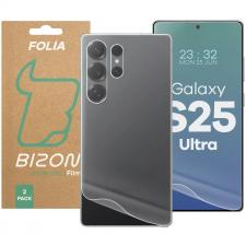 Set protectie Bizon Glass Hydrogel Pack, 1x Folie Ecran si 1x Folie Spate, compatibil cu Samsung Galaxy S25 Ultra, Transparent