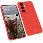 Carcasa Bizon Tur compatibila cu Samsung Galaxy S25 Plus, Rosu 3 - lerato.ro
