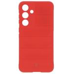 Carcasa Bizon Tur compatibila cu Samsung Galaxy S25 Plus, Rosu 2 - lerato.ro