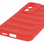 Carcasa Bizon Tur compatibila cu Samsung Galaxy S25 Plus, Rosu 4 - lerato.ro