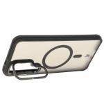 Carcasa Bizon Eclipse cu MagSafe si Stand compatibila cu Samsung Galaxy S25 Plus, Negru 4 - lerato.ro