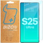 Folie sticla securizata Bizon Glass Clear 2 compatibila cu Samsung Galaxy S25 Ultra, Transparent 2 - lerato.ro