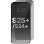 Folie sticla securizata Bizon Glass Clear Shadow Privacy compatibila cu Samsung Galaxy S25 Plus / S24 Plus, Negru 6 - lerato.ro