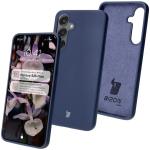 Carcasa Bizon Soft compatibila cu Samsung Galaxy S25 Plus, Dark Blue 3 - lerato.ro
