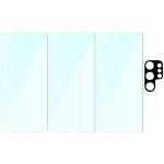 Set protectie 4in1 Bizon Glass Clear Pack, 3 folii sticla ecran + 1 folie sticla camera foto, compatibil cu Samsung Galaxy S25 Ultra, Transparent 7 - lerato.ro