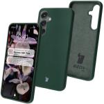 Carcasa Bizon Soft compatibila cu Samsung Galaxy S25 Plus, Dark Green 3 - lerato.ro