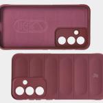 Carcasa Bizon Tur compatibila cu Samsung Galaxy S25 Plus, Dark Purple 7 - lerato.ro