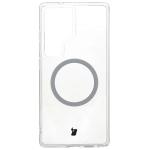 Carcasa Bizon CrystalO cu MagSafe compatibila cu Samsung Galaxy S25 Ultra, Transparent 2 - lerato.ro